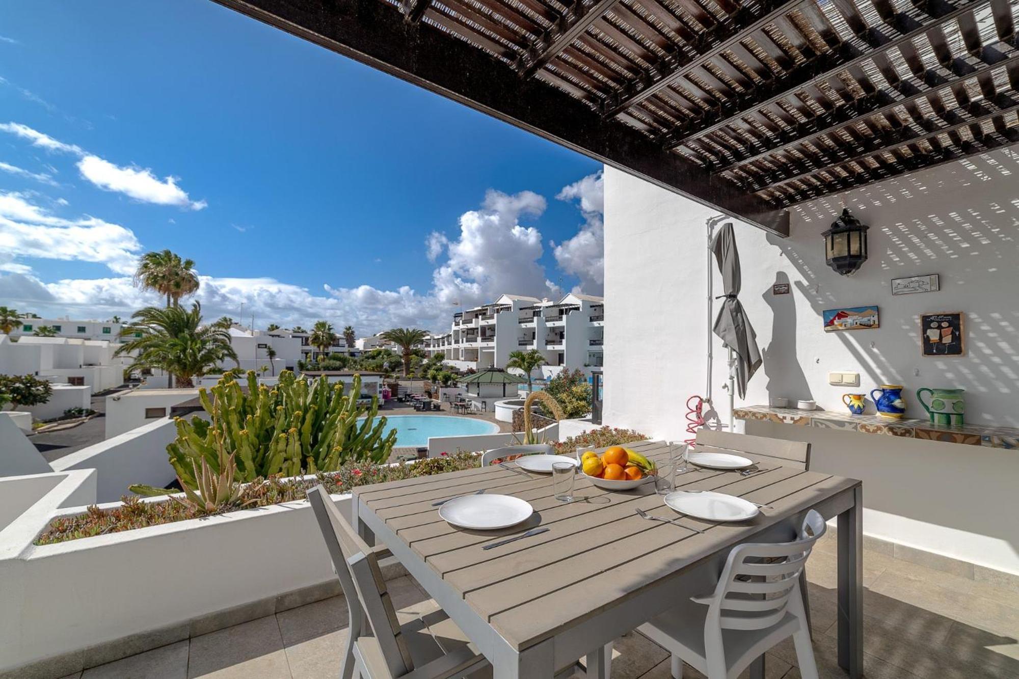 Playa Bastian 2 Habs 2 Banos Y Super Terraza Apartment Коста Тегисе Екстериор снимка