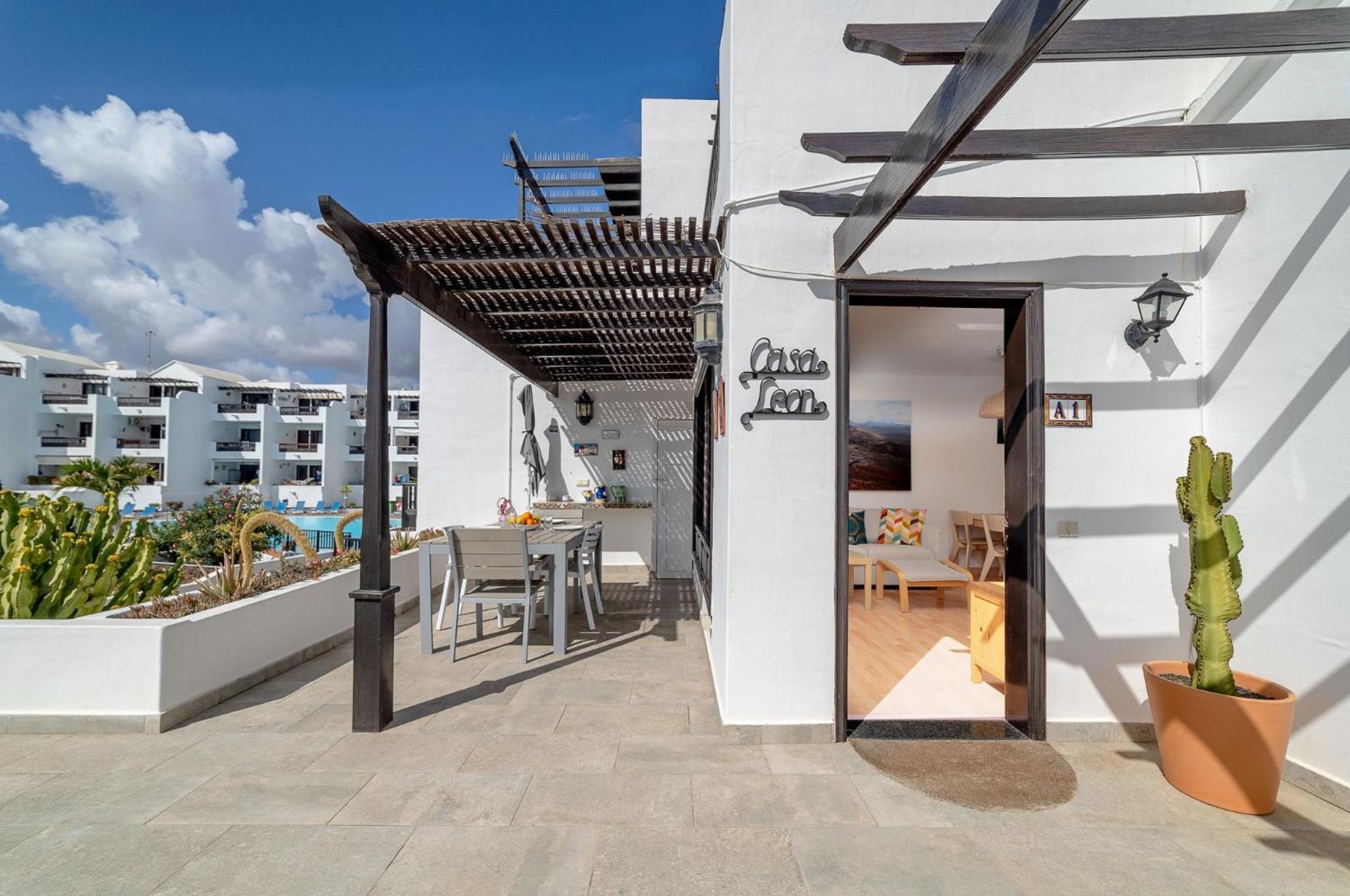 Playa Bastian 2 Habs 2 Banos Y Super Terraza Apartment Коста Тегисе Екстериор снимка